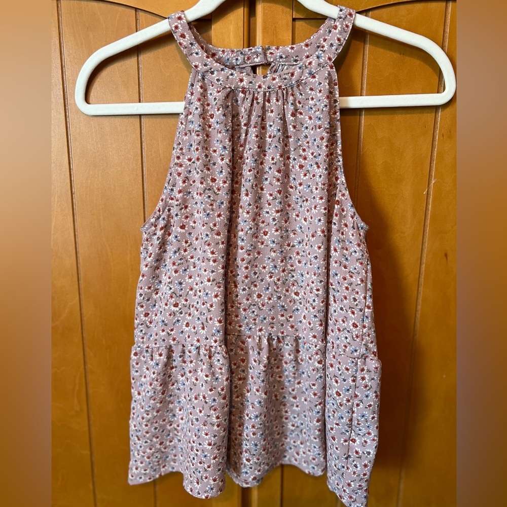Hippie Rose Top in Floral Pink